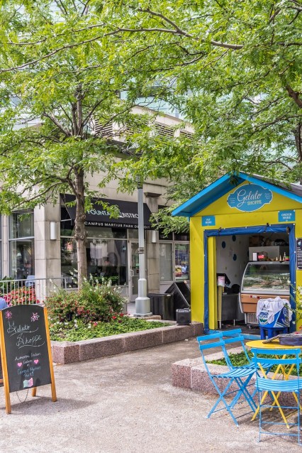 Campus Martius Gelato Shoppe Detroit