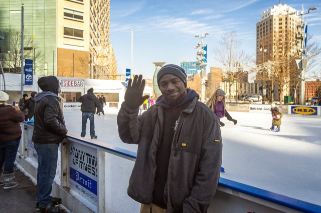 campus martius winter ice skating downtown detroit quicken loans