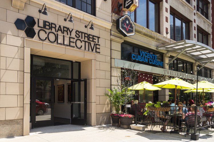 Library Street Collective, art gallery, downtown Detroit